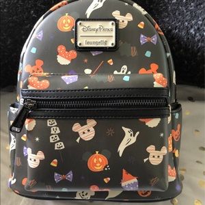 Halloween snacks mini backpack Disney loungefly
